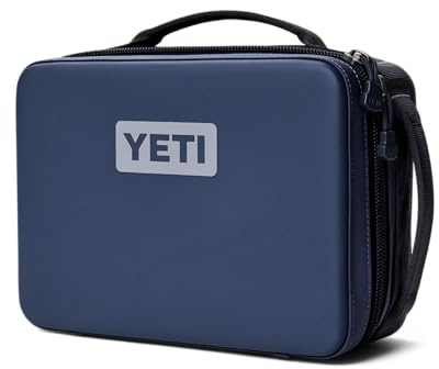 YETI Daytrip 5L Insulated Lunch Box, Classic Navy | Insulated Lunch Box, Fits 10 Cans, Keeps Food Fresh & Protected with ColdCell Flex Insulation, Ideal for Sandwiches & Salads