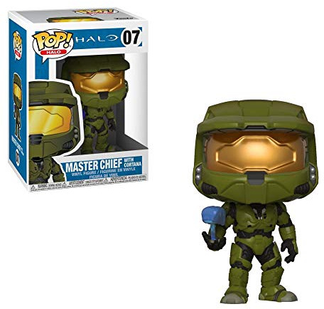 Funko Pop! GAMES: Halo - Master ChiefF mit Cortana - Vinyl-Sammelfigur - Geschenkidee - Offizielle Handelswaren - Spielzeug Für Kinder und Erwachsene - Video Games Fans - Modellfigur Für Sammler