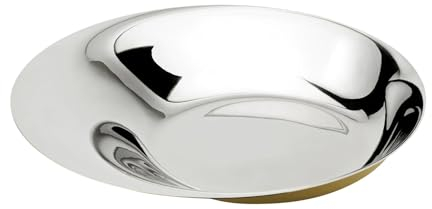 Stelton, Edelstahl, 711, Silber, H 7,5cm, Ø 36cm
