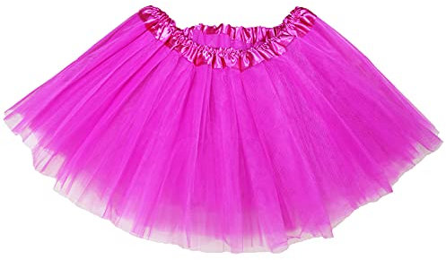 Tutus Skirt, Women Costumes Skirt Tulle Tutus for Teens Ballet Skirts Classic Rose Red Tutu