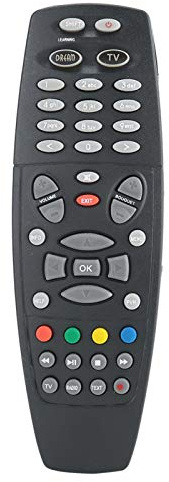 Telecomando universale per bauletto, telecomando per decoder Smart, telecomando sostitutivo Abbinamento perfetto per decoder Smart TV per Dreambox 800HD 800SE DM800 C/S/SE