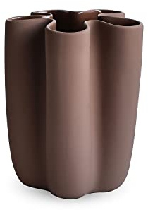 Cooee Design Tulipa vas 20 cm hasselnöt, keramik, tulpanvas, hasselnötsfärg