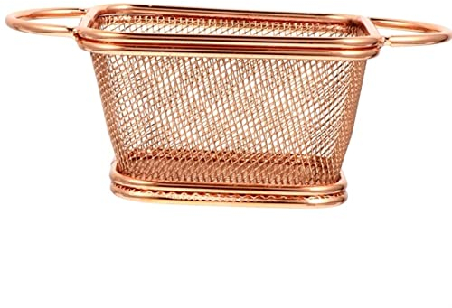 HIHELO Espumadera de Aceite con Colador para Freír Freidora de Rejilla for Patatas Fritas de Acero Inoxidable Cocina Frito Filtro