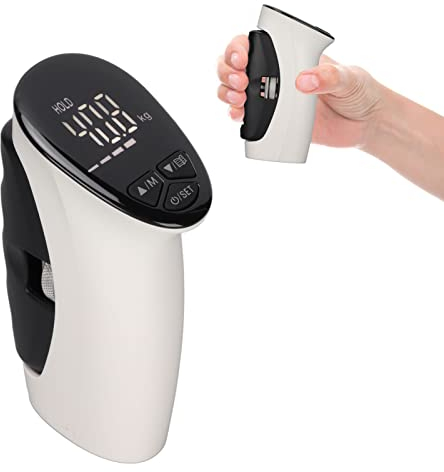 Digitales Hand-Dynamometer, Verstellbarer Griff, LED-Anzeige, Genaue Messung, Prüfung der Griffstärke und Training