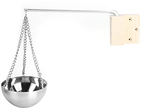 Bol d'arôme de Sauna, Tasse en Acier Inoxydable, Huile Essentielle, Patio, Pelouse, Jardin, Piscines, Spas, Pièces, Accessoires, Accessoires, Support d'aromathérapie à