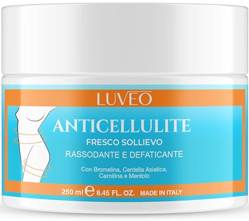 crema anticellulite forte, crema massaggi gambe Anticellulite Forte, 250 ml Corpo Rassodante, Anticellulite Drenante PROFESSIONALE Fresco Sollievo Per Cosce E Glutei, Crema Cellulite