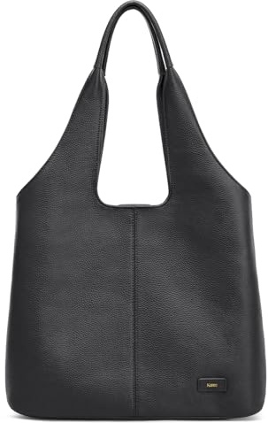 Kattee Leder Tragetasche Geldbörse für Damen Leder Tragetaschen und Hobo Schultertaschen Großes Fassungsvermögen für Laptop