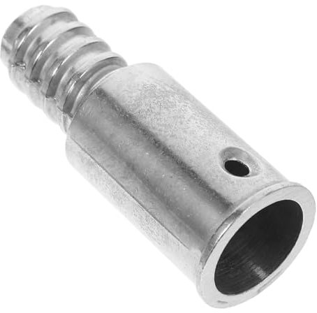 YOSADIER Aluminium Gewindekopf Verlängerungsstab Adapter Metallverbinder Für Teleskopstangen Besen Moppstab Ersatzstift Robust Langlebig Einfache Montage Für Reinigungsgeräte