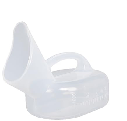 STHOYN Urinoir Homme Portable D'hôpital De Bord du Lit Masculins Pistolet Urinoir pour Homme De Déversement De Nuit pour Les Urinal Homme Âgés Féminins Empêchent