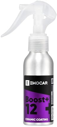 Ewocar Boost+ Spray Keramikversiegelung 100ml – Hochglanz, hydrophob, Kratzfest – Lackschutz für Auto, Kunststoff, Felgen, Scheinwerfer – Einfache Anwendung
