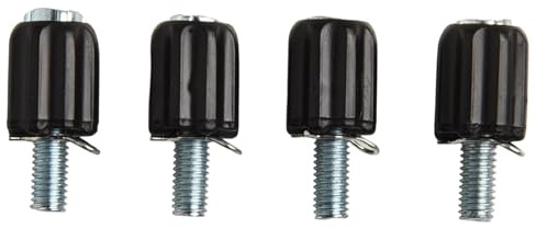 NINMORTH 4 Stück M5 Gewinde Feineinstellschraube Umwerfer Bremskabel Einsteller 26 mm für Edelstahl und Kunststoff Schaltschraube