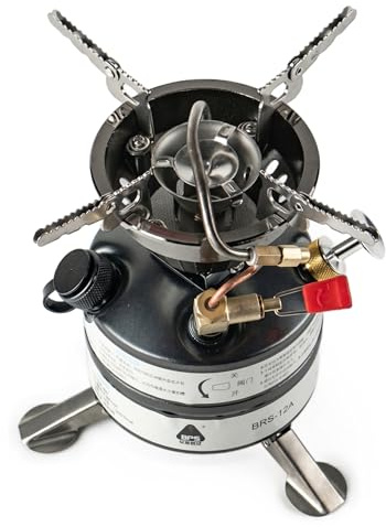 Réchaud de camping multi-carburant, réchaud à essence portable haute puissance 2120 W avec adaptation d'altitude pour l'essence de camping en plein air