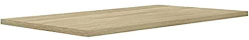 FORTE Tischsystem: Tischplatte aus Holzwerkstoff in Sonoma Eiche, 160 x 3,8 x 90 cm