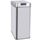 Poubelle de cuisine automatique 70L SILVERLAKE en acier Inox avec cerclage Ouverture papillon grande capacité