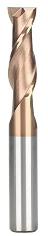 Drill Bit Two Flutes Carbide End Mill TiCN Coated Flat End Mill Bit CNC Machine Milling Bit CNC Cutting Tools-5xD6x13x50L
