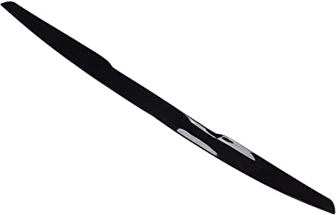 Keenso Alerón de Techo para Maletero, Alerón de Techo Trasero para Maletero, ala Trasera de Goma, Negro Brillante, Anti UV, Universal para Coche Alerones y Aletas