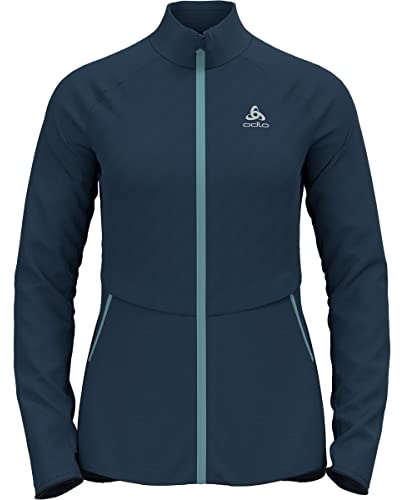 Odlo Damen SESVENNA HYBRID S-THERMIC Midlayer-Jacke, Blue Wing Teal