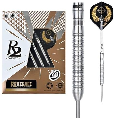 ONE80 Steel Darts R2 Revolution R2 Interchange Re-negade 2,35 mm Point VHD Steeltip Dart Steeldart mit Wechselspitze neues Innovatives Spitzen Wechselsystem