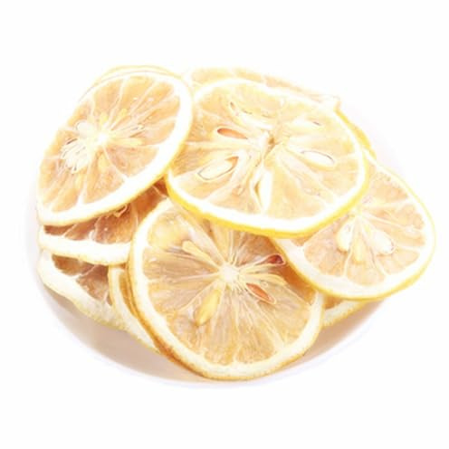 Rodajas de Limón Fresco Liofilizado Té de Hierbas Té Perfumado Original de China Buen Té Té de Flores Orgánico Natural Comida Verde sin Aditivos Té de Hierbas (100g)