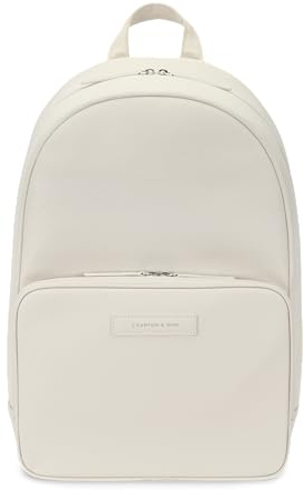 Kapten & Son Rucksack Vardo Sandstone | Frauen & Männer | Stilvoller 14L Rucksack | Lässiger Allrounder für Alltag, City und Reisen | Vegan & Wasserabweisend | Gepolstertes 14-Laptopfach