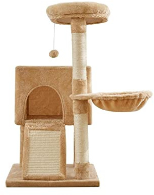 Katzen-Kletterbaum, Katzen-Klettergerüst, vertikales Katzenkratzbrett, Katzenstreu, Katzenbaum, Man nimmt kein Land EIN, Villa, Katzenkratzsäule, Katzenstreu, Katzenbaum Vision