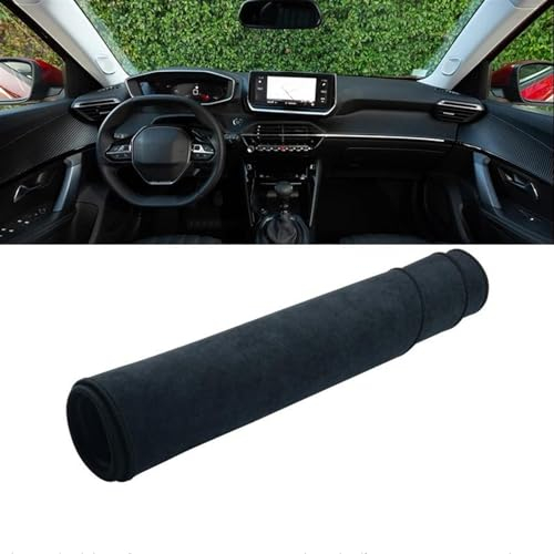 Car Interior Accessories Für Peugeot 2008 E2008 GT Line 2019 2020 2021 2022 2023 Auto-Armaturenbrett-Abdeckung, Vermeiden Sie Licht, Sonne, rutschfeste Matten Centre Console Dashboard Cover (Color :