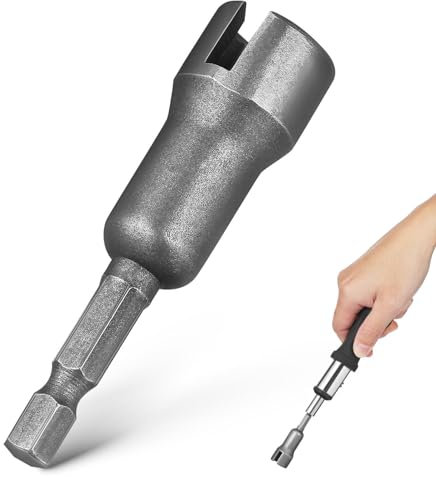 UKCOCO Flügelmutter-Schraubendreher-Adapter Steckschlüssel Schlitz-Flügelmutter-Bohrer Plattenmutter-Schraubenschlüssel Flügelmutter-Schraubendreher-Werkzeug