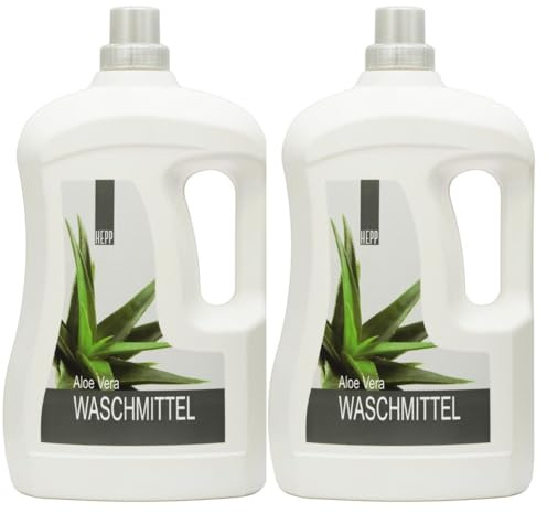 Hepp - Aloe Vera Hygiene- und Duftspüler -ohne Weichmacher- extrem schonend zur Haut 6000 ml (2x3000 ml)