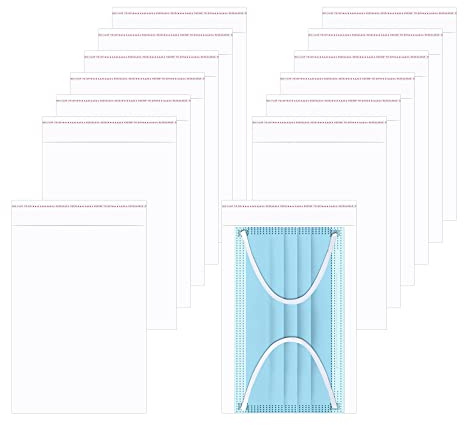 Cellophantüten Selbstklebend 300pcs 13x18cm Klar Plastiktütchen OPP Tütchen Zellophanbeutel 50µm Cellophan Beutel Verschließbare für Süßigkeiten Gebäck Geschenk Verpackung(11 Größen verfügbar)