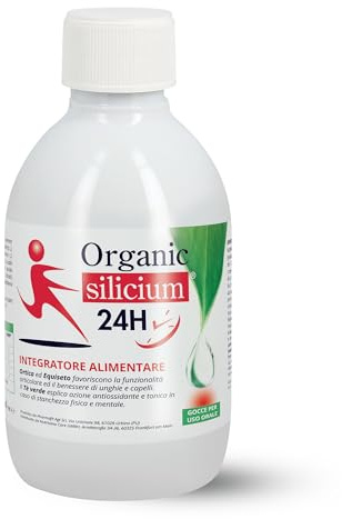 ORGANIC SILICIUM 24H | Drink 250ml, Oral Supplement mit Nessel und Schachtelhalm für das Gelenk- und Muskelwohlbefinden
