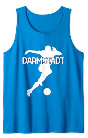 Darmstadt Fußball Hessen Stadion blau weiss Fan Tank Top