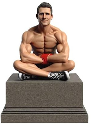 mydedor Individuelle Wackelkopf-Figur, Basis auf Ihrem Kopf, handgefertigt, Wackelkopf-Figur, personalisiertes Geschenk für erwachsenen Mann, Familie, Freund, Kollegen, Chef