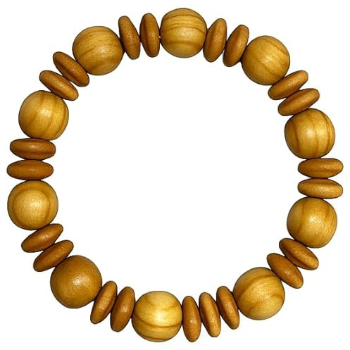 LUCKY BUDDHIST - Tibetisches Armband für Männer & Frauen - Holzperlenarmband - Mit Liebe handgefertigt, verstellbar für das Handgelenk - Geschenke