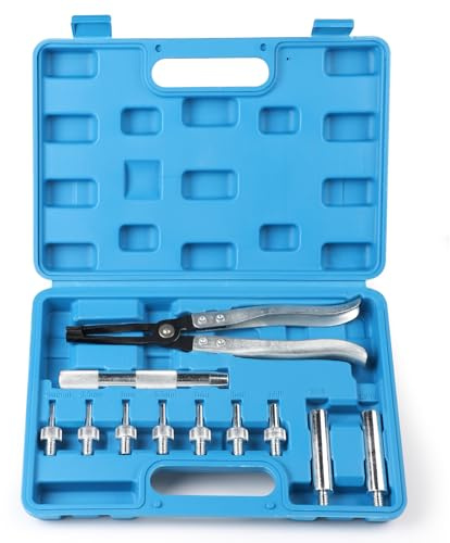 DBREAKS Outils de Montage et Démontage de Joint de Soupape, Kit de Démontage et D'installation de Joint de Valve avec Adaptateurs