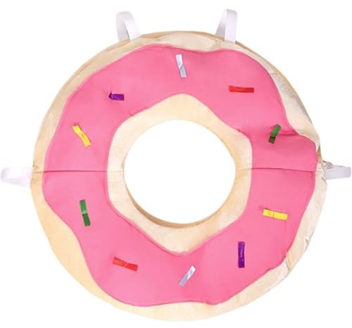 Stakee Disfraz De Donut para Niños, Disfraz Unisex De Postre, Disfraz Divertido De Donut De Comida, Disfraz De Halloween