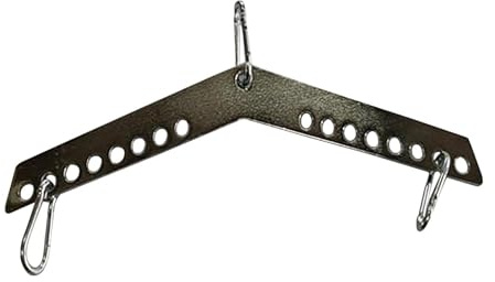 HKWFKAWA LAT Pull Down T Bar 20.47In Spreader Bar for Sport Cable Machine Crossover