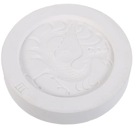 DEARMAMY Stampo per Ceramica in Gesso a Forma di Animale Vermiglio Utensile per Argilla per Artisti Stampi per Colata in Ceramica Dettagli Decorativi Precisi per Formatura Rapida e Uso
