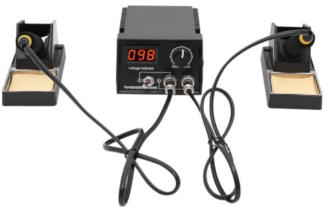 60W einstellbare Digital Pyrographiemaschine für Holz und Leder