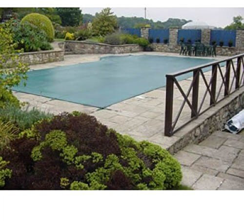 Certikin 12ft x 24ft WINTER DEBRIS 'Non Criss Cross' COVER WITH S/STEEL SPRING ANCHORS FOR IN GROUND POOLS COVER SIZE 14ft x 26ft (Image for colour reference only)