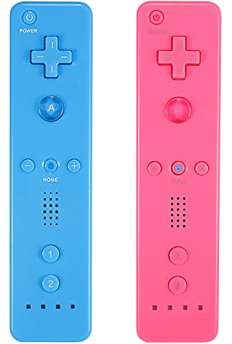 Atopoo Wii Télécommande, télécommande de jeu de remplacement pour Nintendo Wii/Wii U, avec étui en silicone gratuit et dragonne (blanc)