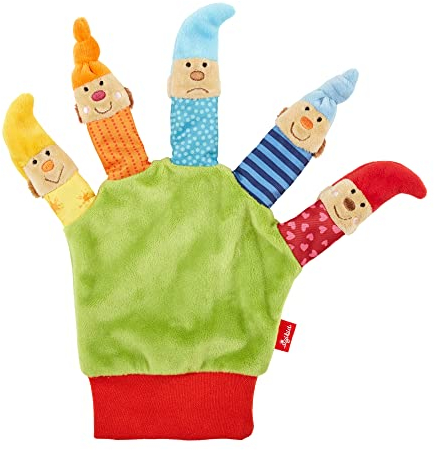SIGIKID 42783 Handschuh Wichtel My Little Theatre Mädchen und Jungen Babyspielzeug empfohlen ab 3 Monaten mehrfarbig