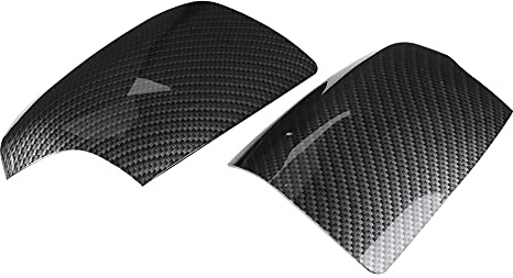 Spiegelkappen, 1 Paar Rückspiegelverkleidung Fd4247423 Fd4247424 Passend für Focus Mk2 2005-2008(Carbon-Muster)
