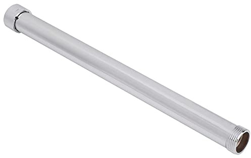 Surebuy Tubo di prolunga per doccia, 30 cm, braccio di estensione per doccia Soffione doccia Braccio staffe per soffione doccia Tubo dritto Accessorio da bagno Adatto per filettatura da 3/4