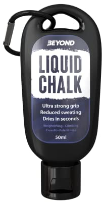 Beyond Liquid Chalk Sports Sweat Free Hands for Weightlifting, Bodybuilding, Crossfit, Rock Climbing, Pole Dancing and Fitness