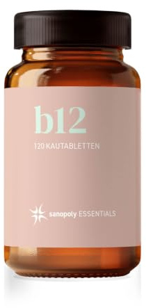 Sanopoly ESSENTIALS b12 | 120 Vitamin B12 Tabletten