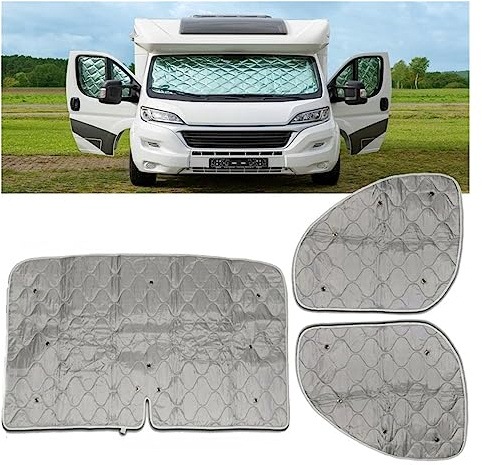 Auto Sonnenschirm Für Peugeot Für Boxer Wohnmobil Auto Interne Sonnenschutz Rollo Reflektierende Wärme Anti-Uv Windschutzscheibe Sonnenschirm Windschutzscheibe Abdeckung Sonnenschutz Auto