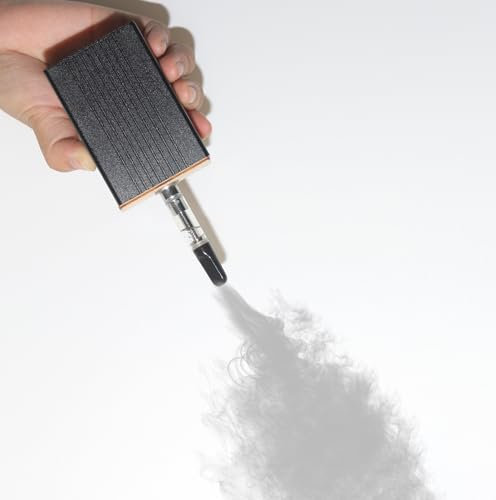 Mini machine à fumée, pour événements en plein air, DJ, fêtes, photographie, effets de scène d'intérieur, Halloween (rectangulaire noir)