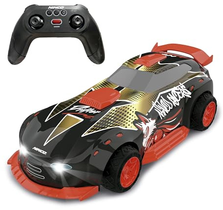 Ninco - NincoRacers Drifter Ferngesteuertes Auto | RC Drift Car Programmierbar | Stunt Fahrzeug mit LED-Licht & Speicher-Funktion | Spielzeug ab 6 Jahren (NH93199)