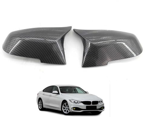 Auto Spiegelkappen Für BMW F20 F30 F32, 1 Paar Rückspiegel Abdeckung Außenspiegelabdeckung Rückspiegelgehäuse Die Ersatz