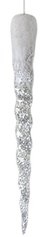 AM-Design Eiszapfen Silber, Größe L, L ca. 49 cm | AM-96561 | 4056422965614